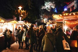 Weihnachtsmarkt im Stadtgarten